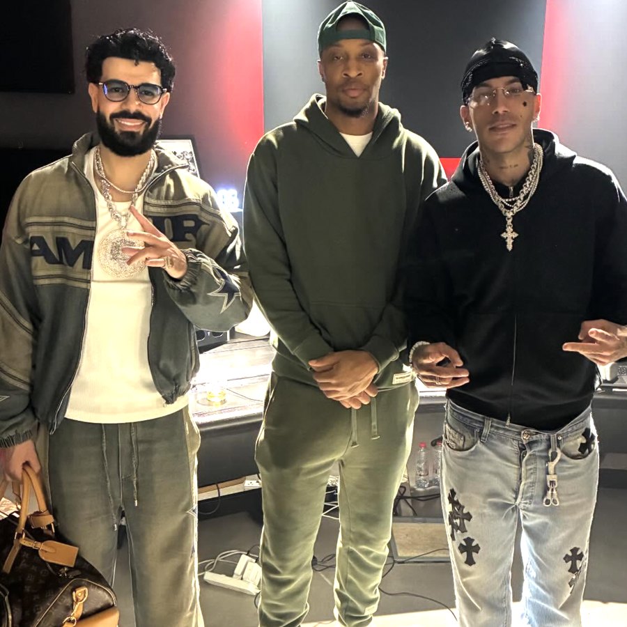 Albert M. Carter with DYSTINCT and Sfera Ebbasta