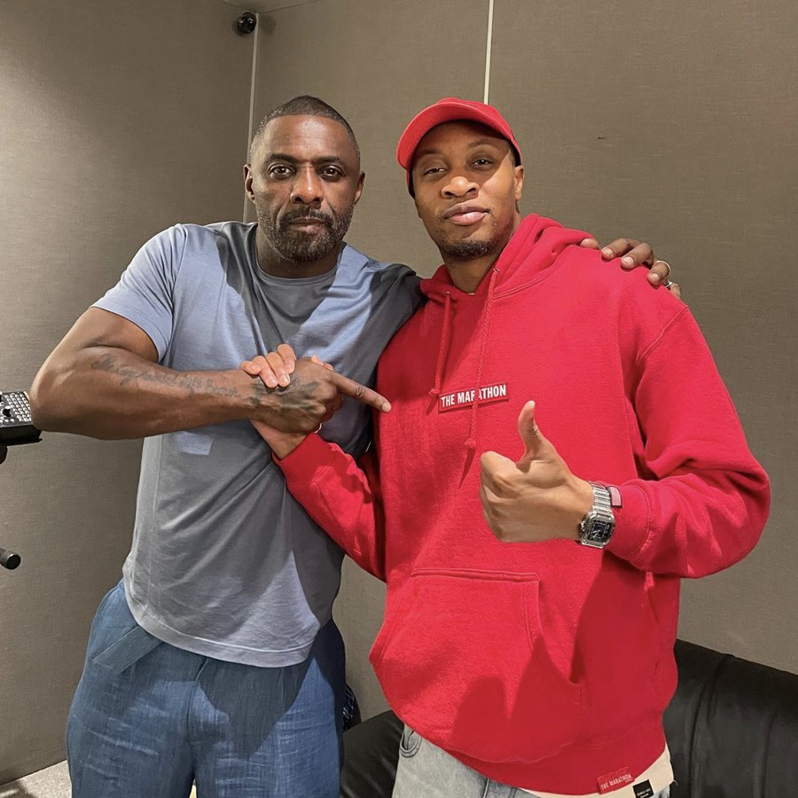 Albert M. Carter with Idris Elba