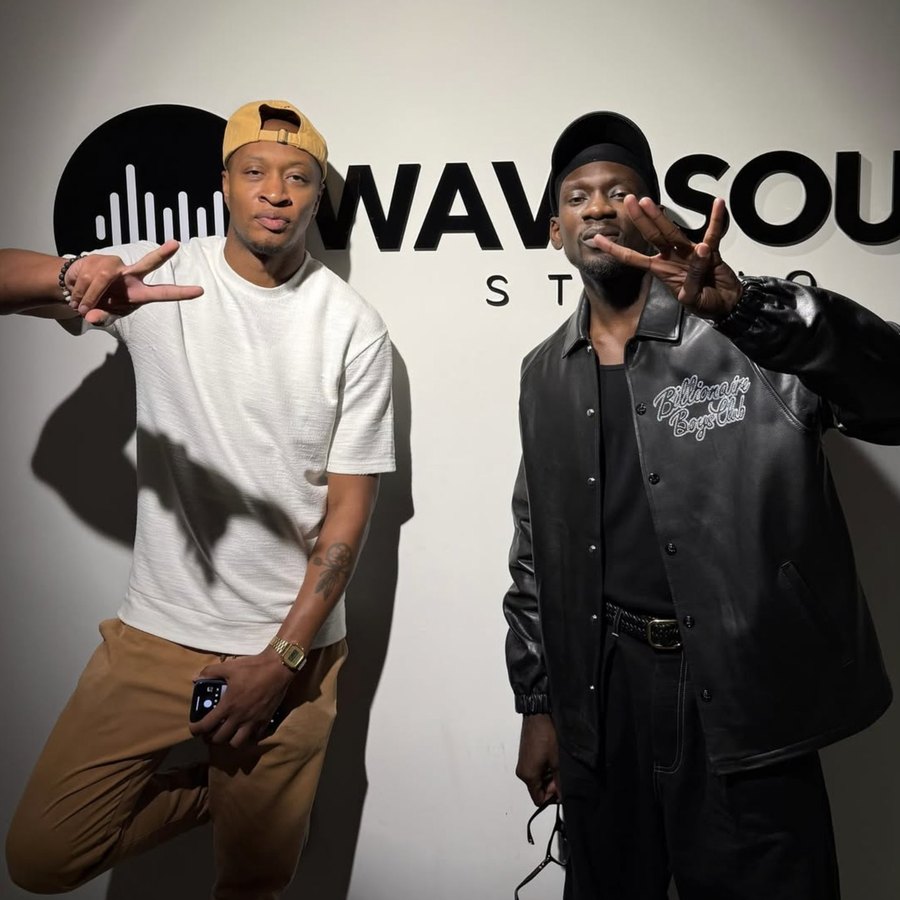 Albert M. Carter with Mr Eazi
