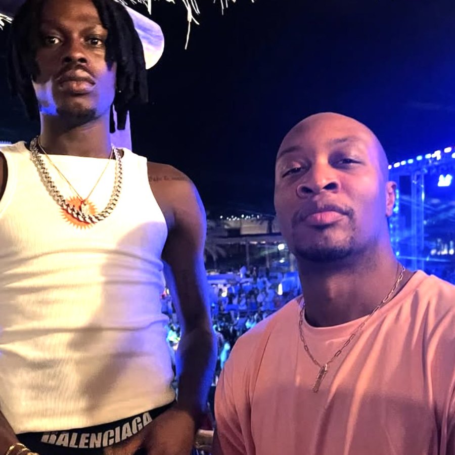 Albert M. Carter with Rema