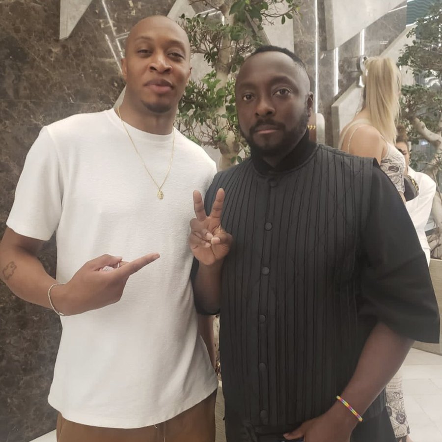 Albert M. Carter with will.i.am